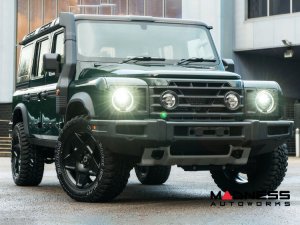 Ineos Grenadier Custom Wheels - Mondail Retro RS-Forged Light Alloy - Satin Black